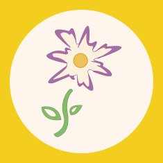flower theme elements vector eps N11
