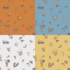Four Background in Different Colors N8