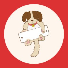 pet dog theme elements vector eps