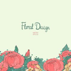 Floral Border N24