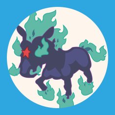 animal horse cartoon theme elements N6