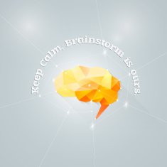 Keep Calm Brainstorm is ours N3