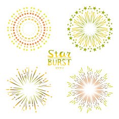 Set of retro abstract backgrounds N6