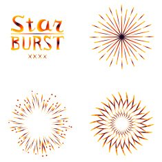 Set of retro abstract backgrounds N8