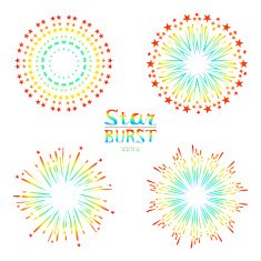 Set of retro abstract backgrounds N15