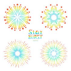 Set of retro abstract backgrounds N16