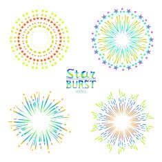 Set of retro abstract backgrounds N27