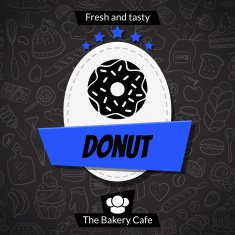 Bakery card template N2