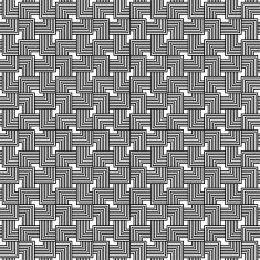 Black and white geometric seamless pattern N101