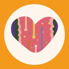 love heart cartoon elements vector eps N12