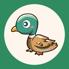 bird cartoon theme elements vector eps N12