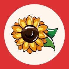 flower theme elements vector eps N22
