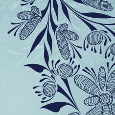 Floral abstract background N101