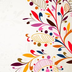 Floral abstract background N106