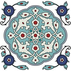 Arabesque seamless pattern N73