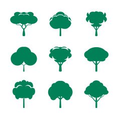 Set of Green Symbol Tree N2