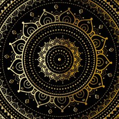 Gold mandala N8
