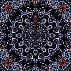 Silver mandala N20