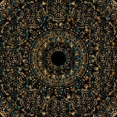 Gold mandala N13