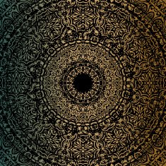 Gold mandala N14