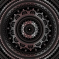 Silver mandala N26