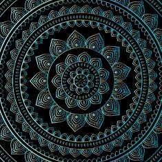 Silver mandala N32