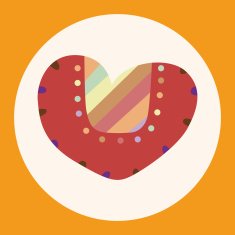 love heart cartoon elements vector eps N16