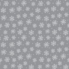 Seamless Snowflake Pattern N10