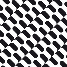 Optical pattern background black and white