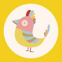 bird cartoon theme elements vector eps N27