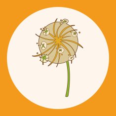 flower theme elements vector eps N46