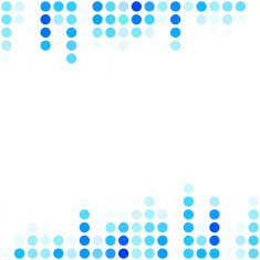 Blue Dots Background Creative Design Templates N27