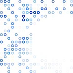 Blue Donuts Background Creative Design Templates N6