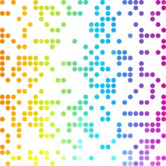 Colorful Random Dots Background Creative Design Templates N3