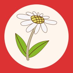 flower theme elements vector eps N52