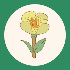 flower theme elements vector eps N58