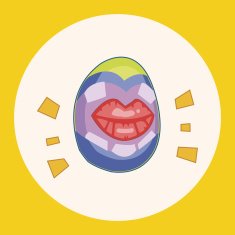 easter painting egg theme elements vector eps N14