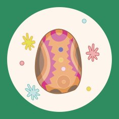 easter painting egg theme elements vector eps N18