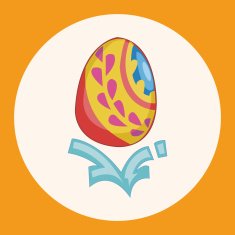 easter painting egg theme elements vector eps N19