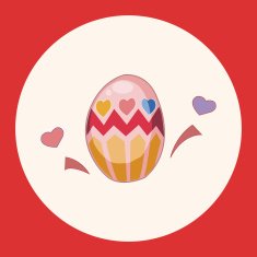 easter painting egg theme elements vector eps N24
