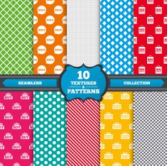 Sale speech bubble icons Buy cart symbol N2