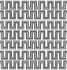 Black and white geometric seamless pattern N110