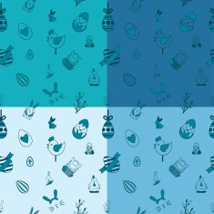 Easter Seamless Pattern N28