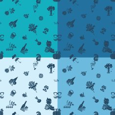 Autumn seamless pattern N69