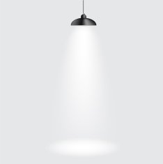 Background with Lighting Lamp Empty Space for Your Text or N2
