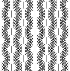 Black and white geometric seamless pattern N122