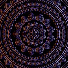 Gold mandala N22