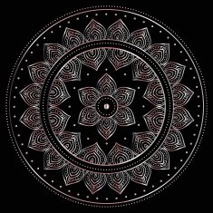 Silver mandala N37