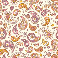 Seamless pattern - pastel Turkish cucumber