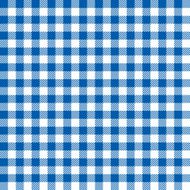 Seamless Coarse Blue Checkered Plaid Fabric Pattern Texture